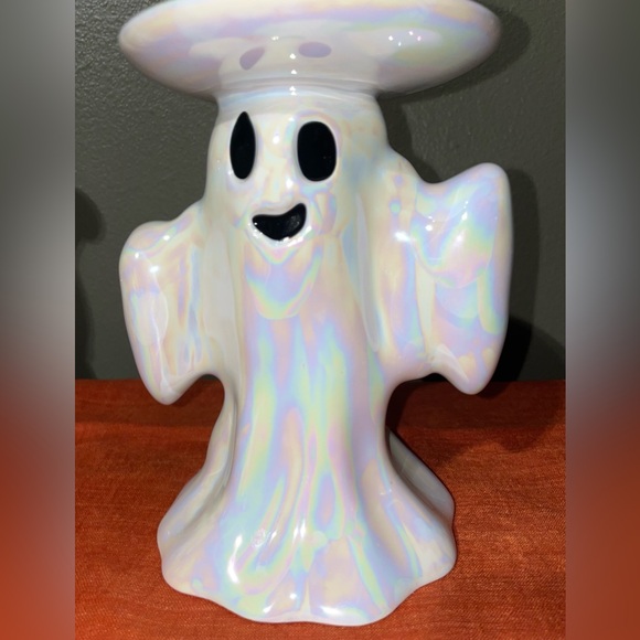 Bath & Body Works IRIDESCENT GHOST CANDLE HOLDER **RETIRED** - Picture 5 of 5